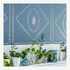 FORNASETTI Wallpaper Conchiglie Gilver on Denim CONCHIGLFOR23AZZ