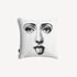 FORNASETTI Cushion Tema e Variazioni n. 82-130 White/Black PILLTV014FOR24BIA