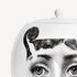 FORNASETTI Vase Sagome di Vasi White/Black FOR10570FOR24BIA