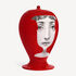 FORNASETTI Vase Sagome di Vasi White/Black/Red FOR10571FOR24ROS