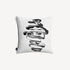 FORNASETTI Cushion Tema e Variazioni n. 18-297 White/Black PILLTV013FOR24BIA