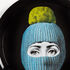 FORNASETTI Tray Lux Gstaad Light Blue/Yellow/Black C32Y601FOR21AZZ