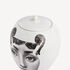 FORNASETTI Vase Sagome di Vasi White/Black FOR10570FOR24BIA