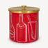 FORNASETTI Ice Bucket Oggetti Cocktail Red/White C15Y156FOR24ROS