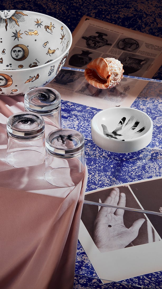 Louis Vuitton Change tray Marcel Set of 2 Porcelain Ashtray VIDE